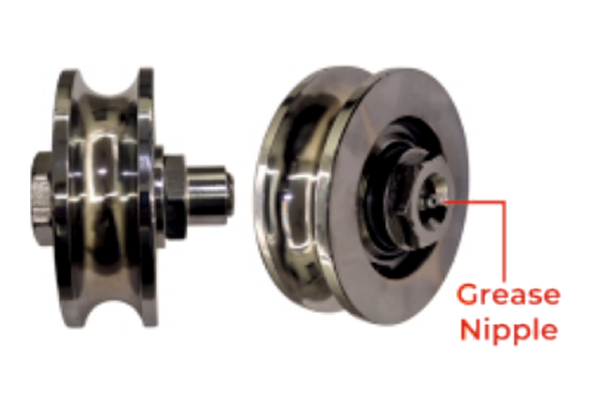 Heavy Duty Wheel with Grease Nipple